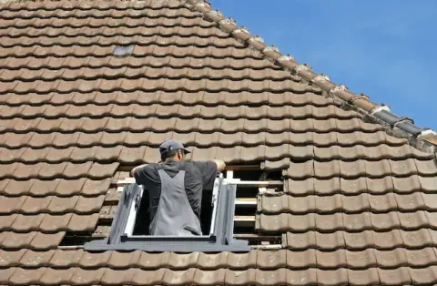 Pose de velux - Gatteville-le-Phare